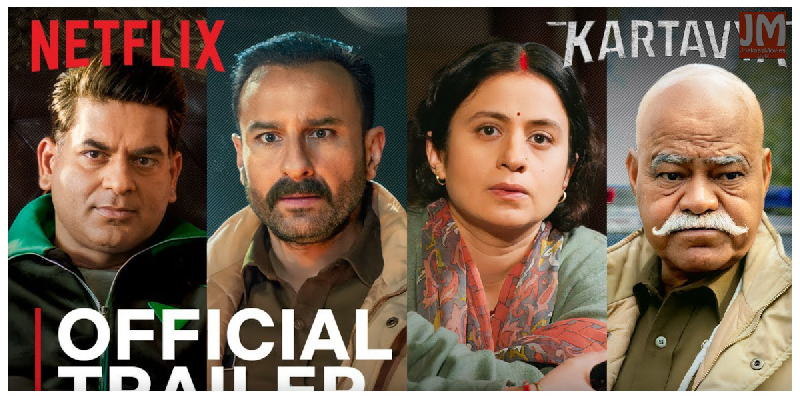 Kartavya Movie Review: A Dark, Intense Cop Thriller Driven by Saif Ali Khan
