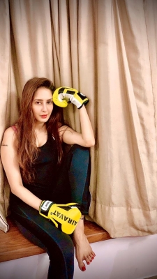 Actress Chahatt Khanna is learning Mixed Martial Arts (MMA) and is also influencing kids in her society to take up the combat sport.