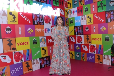 Mumbai: Actress Bhumi Pednekar at the launch of fictional series 