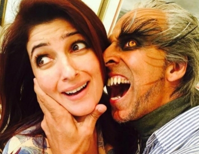 Akshay Kumar and Twinkle Khanna shared a quirky picture post on social media to mark their 19th wedding anniversary. Akshay took to Instagram to share a picture where he is seen in his scary Pakshirajan avatar from the movie 
