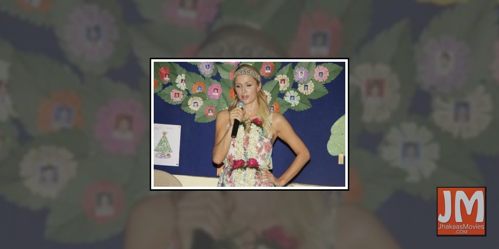 Paris Hilton has been 'playing a character'.