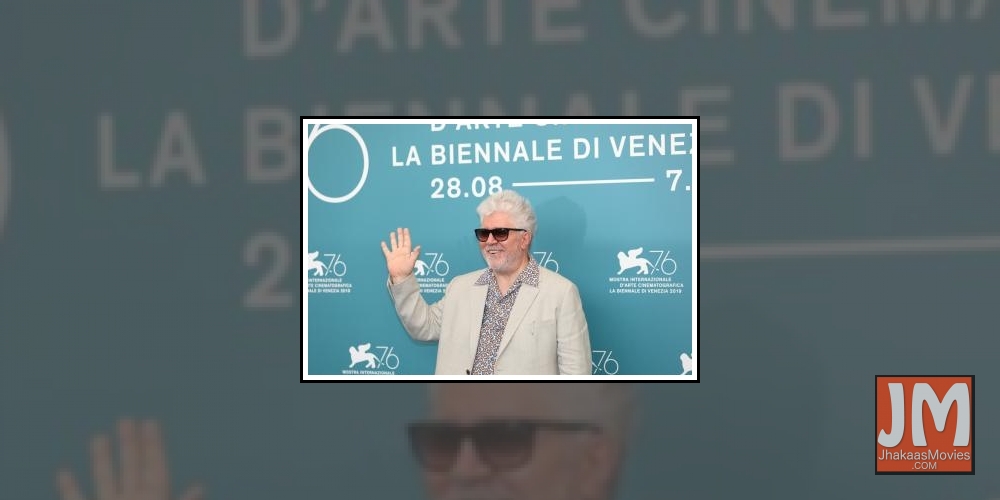 Spanish director Pedro Almodovar.