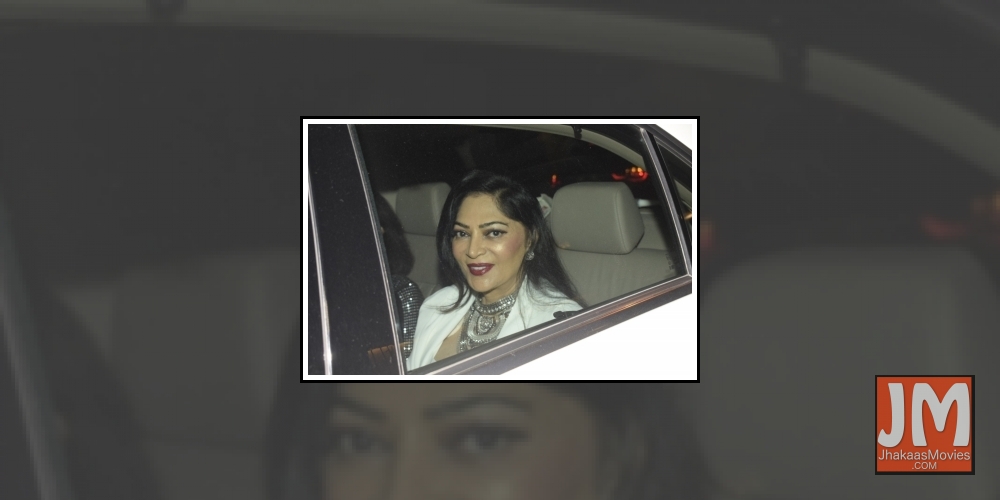 Actress Simi Garewal.