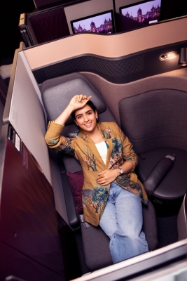 Actress Sanya Malhotra enjoys to pack her bags and hit the road. She says she is someone who lives for creating experiences worth remembering. The 