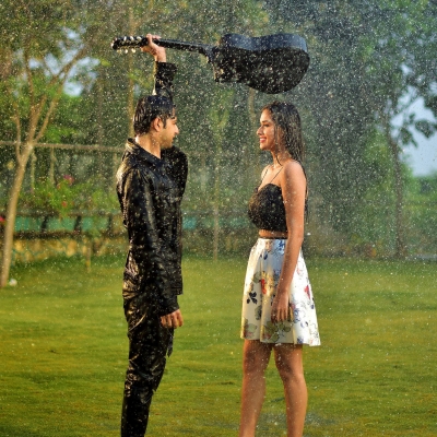 Actors Vatsal Sheth and Garima Yadav.