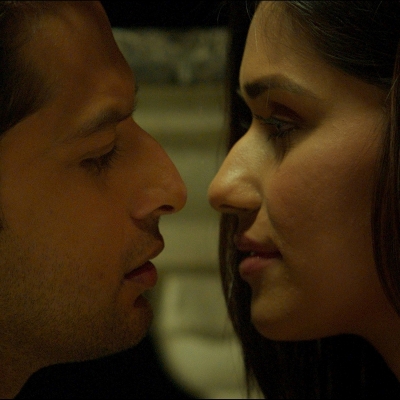 Actors Vatsal Sheth and Garima Yadav.