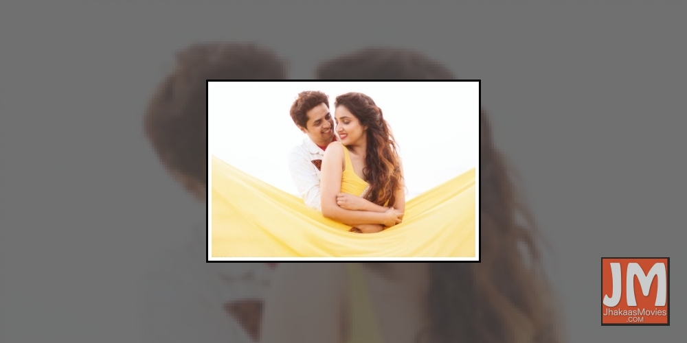 Actors Rupali Bhosle and Ankit Magare.