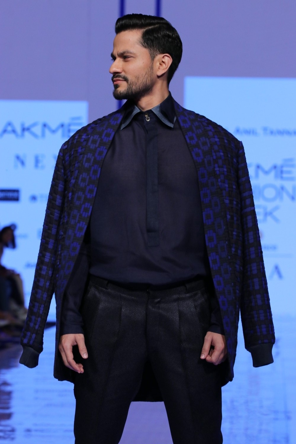 Mumbai: Actor Kunal Khemu walks the ramp showcasing the creation of fashion designer Kunal Anil Tanna at the Lakme Fashion Week Summer/Resort 2020 grand finale, in Mumbai on Feb 16, 2020. (Photo: IANS)