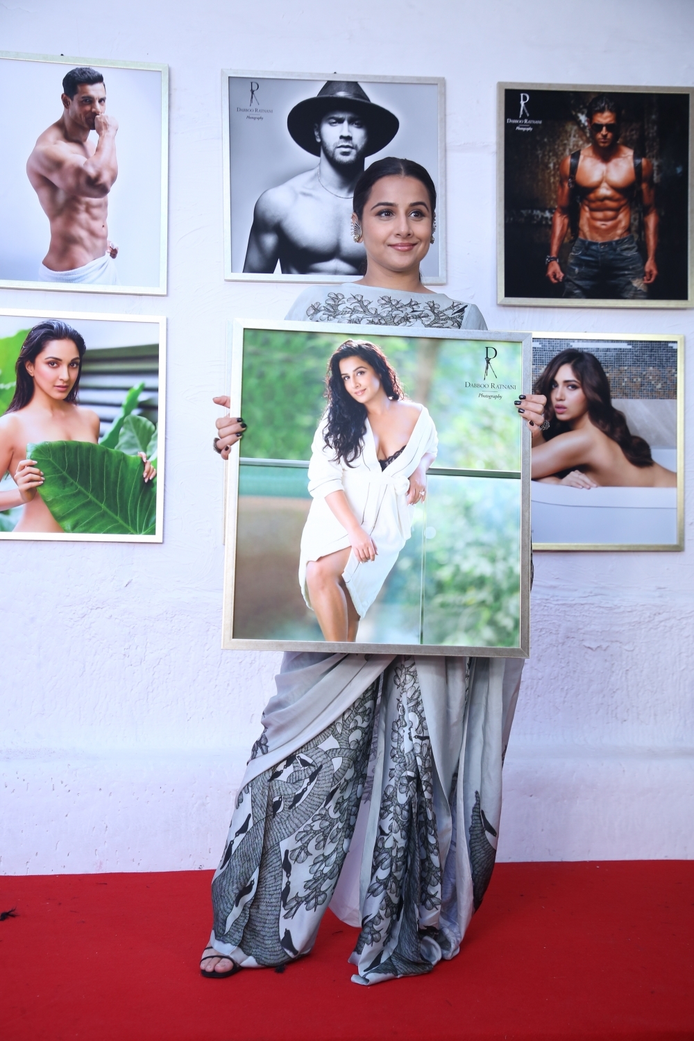 Mumbai: Actress Vidya Balan at fashion photographer Dabboo Ratnani's calendar launch in Mumbai on Feb 17, 2020. (Photo: IANS)