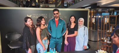 Actor Saqib Saleem during a cricket chat session organised as part of the womenÃƒÂƒÃ‚Â¢ÃƒÂ‚Ã‚Â€ÃƒÂ‚Ã‚Â™s day week on Monday in Mumbai.