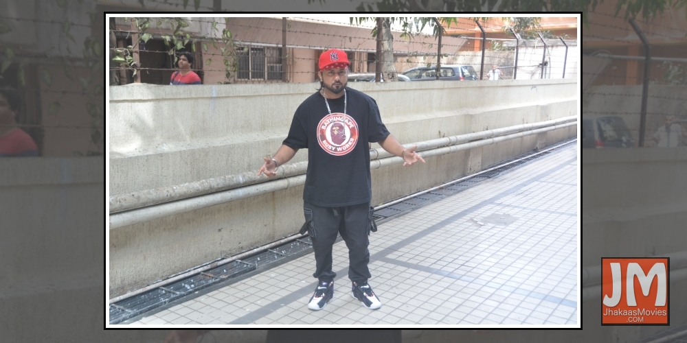 Mumbai:  Singer Yo Yo Honey Singh seen at the office of T-Series in Mumbai on March 4, 2020.