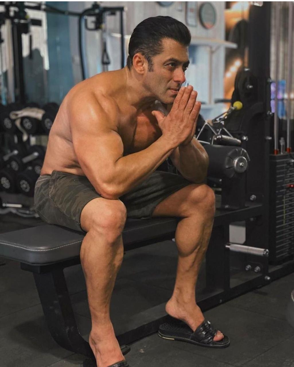 Bollywood superstar Salman Khan is the latest public figure to endorse the idea of greeting people the India style with a namaste or salaam, rather than shake hands or hug.