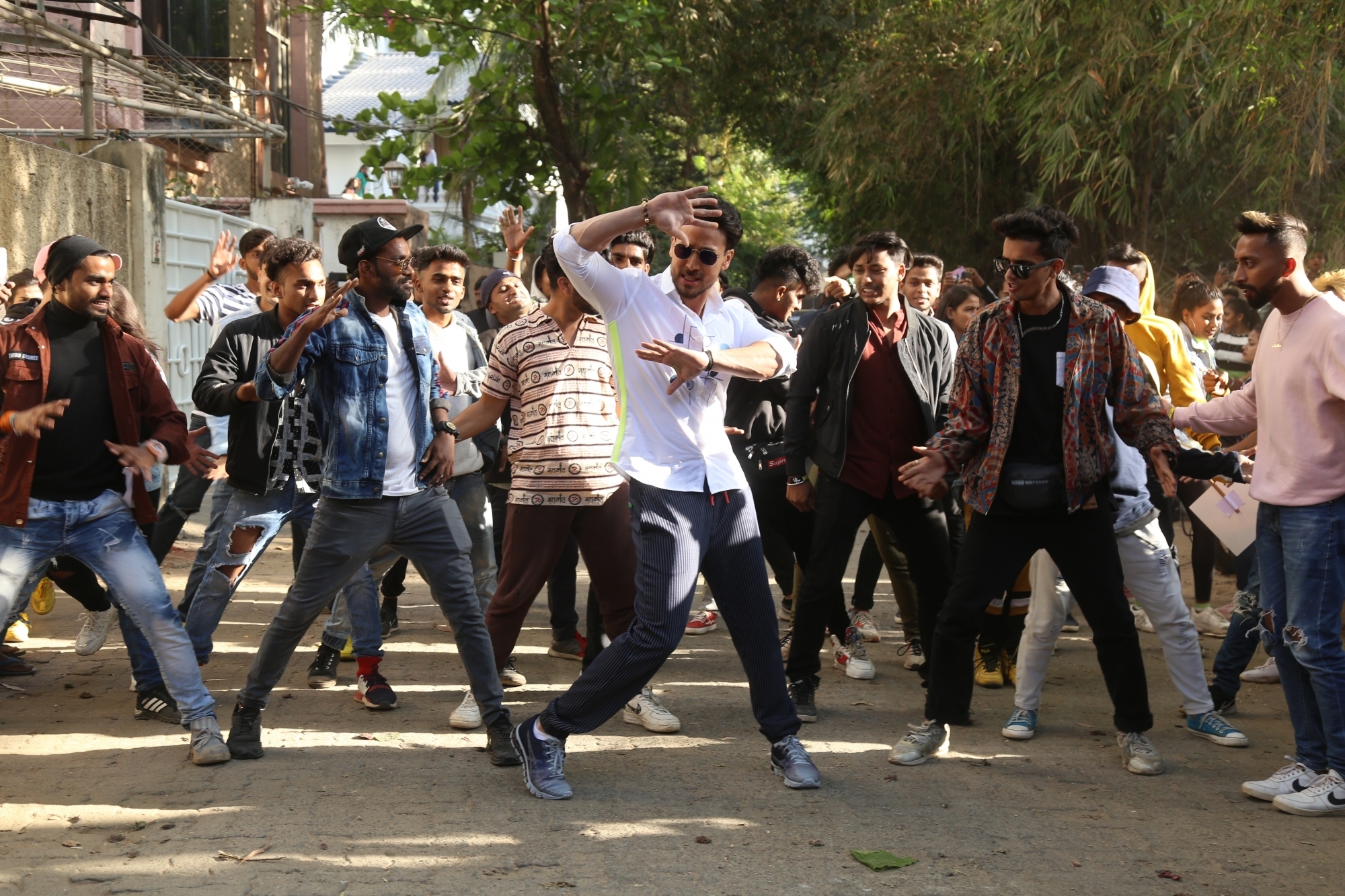 Mumbai: Actor Tiger Shroff performs during the promotions of his upcoming film "Baaghi 3" in Mumbai on March 3, 2020. (Photo: IANS)