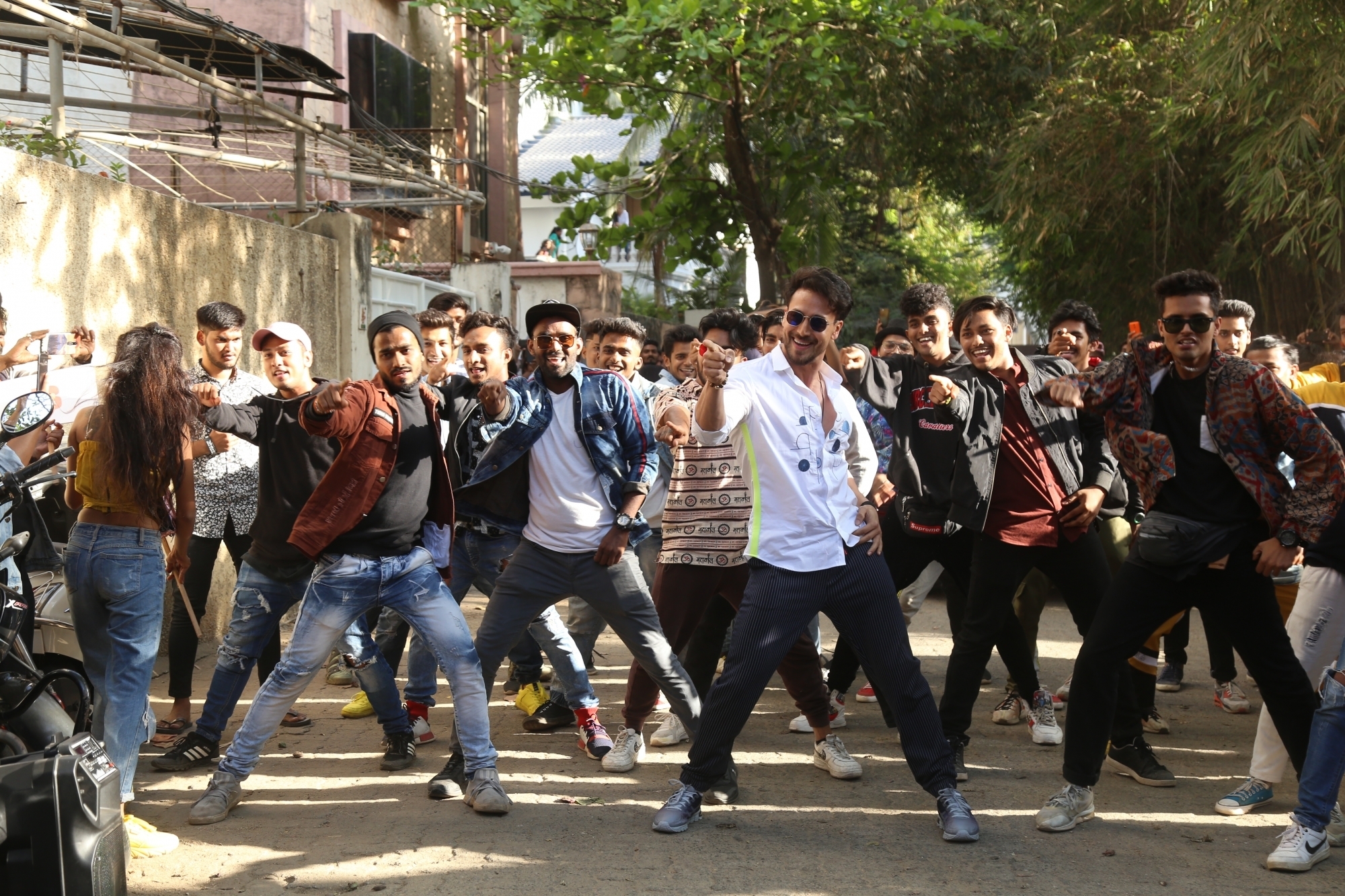 Mumbai: Actor Tiger Shroff performs during the promotions of his upcoming film "Baaghi 3" in Mumbai on March 3, 2020. (Photo: IANS)