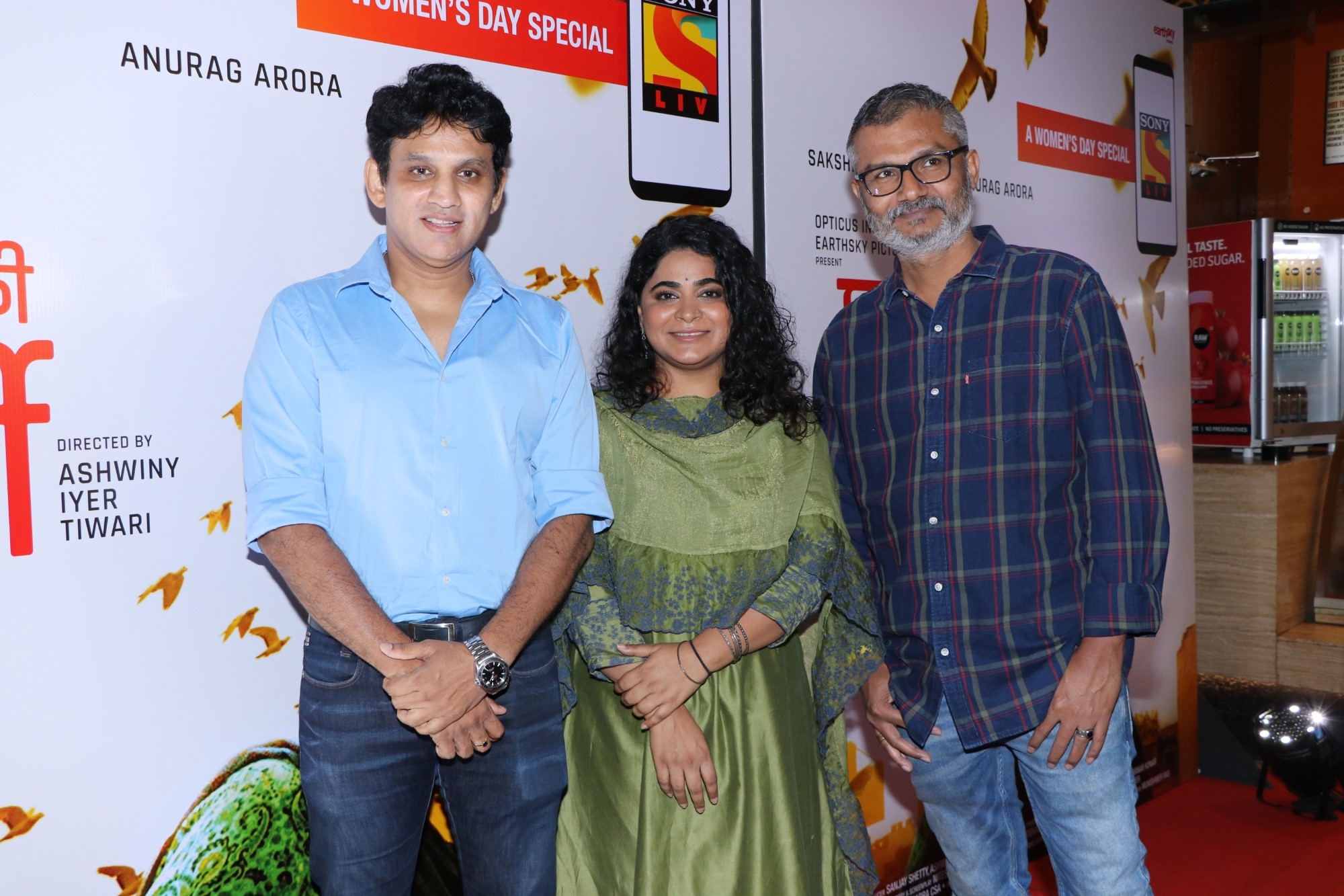 Mumbai:  Directors Ashwiny Iyer Tiwari and Nitesh Tiwari at the screening of their short film "Ghar Ki Murgi" in Mumbai on March 4, 2020. (Photo: IANS)