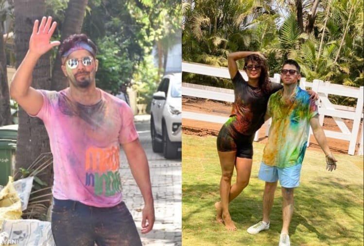 In the film industry, Holi is not just a festival but a fashion affair where celebrities go out of the way with their outfits and make a statement. Though the fear of coronavirus subdued the exuberant and jubilant celebrations, actors didnâ€™t hesitate in giving major fashion goals on the day.