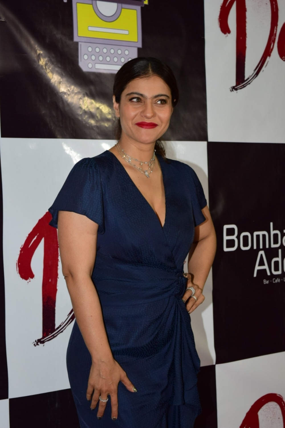 Mumbai: Actress Kajol attend the success party of short film "Devi" in Mumbai on March 12, 2020. (Photo: IANS)
