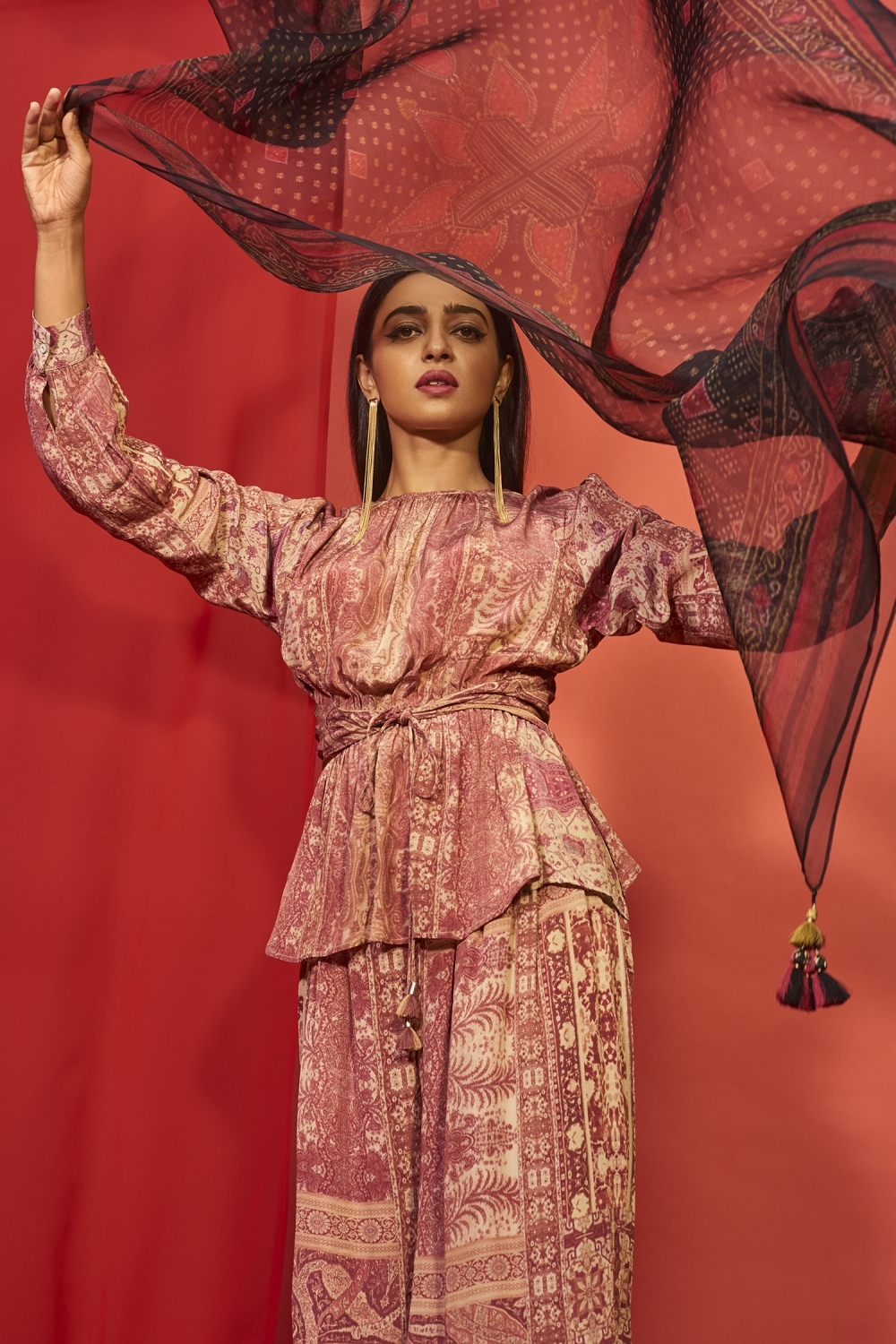 Radhika Apte for Ritu Kumar.