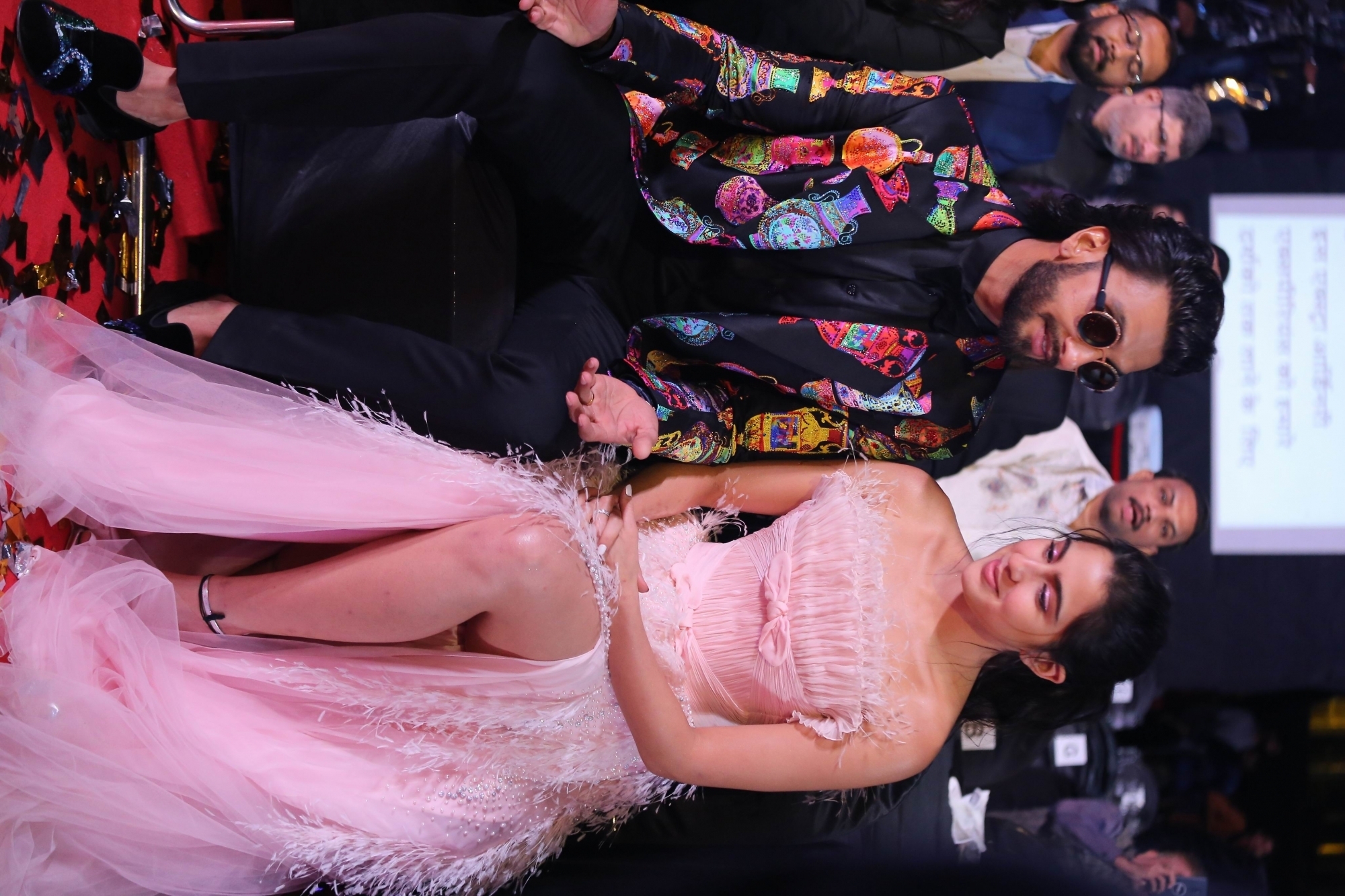 Actors Ranveer Singh and Sara Ali Khan at the Zee Cine Awards 2020.