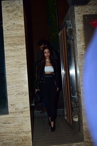 Mumbai: Actress Malaika Arora at sports agent Bunty Sajdeh's party in Mumbai on March 13, 2020. (Photo: IANS)