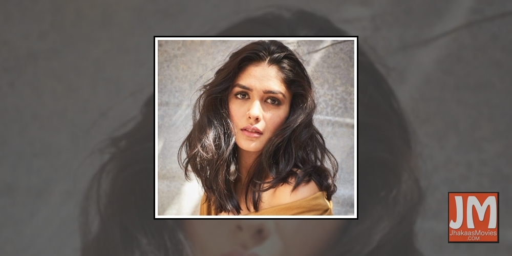 Actress Mrunal Thakur, who wooed the audience with her performances in movies like 