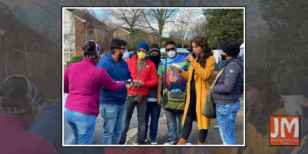 Bengali film actress and Trinamool Congress MP Mimi Chakraborty