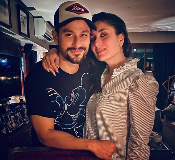 Actor Kunal Kemmu along with sister-in-law Kareena Kapoor Khan.