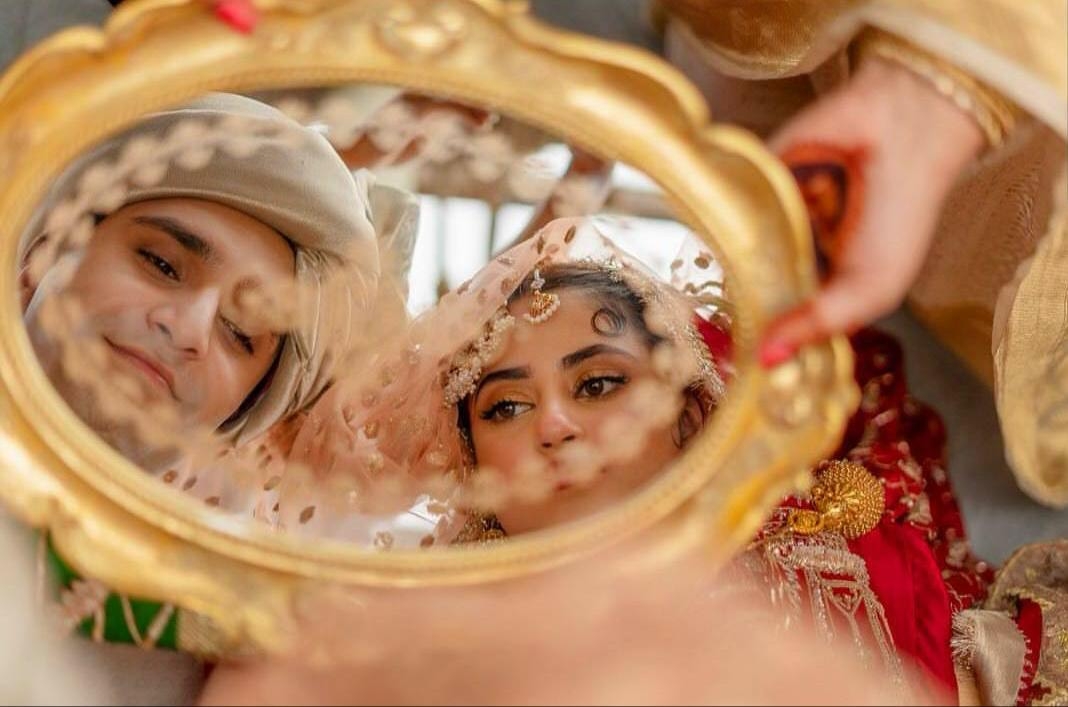 Sajal Ali and Ahad Raza Mir.