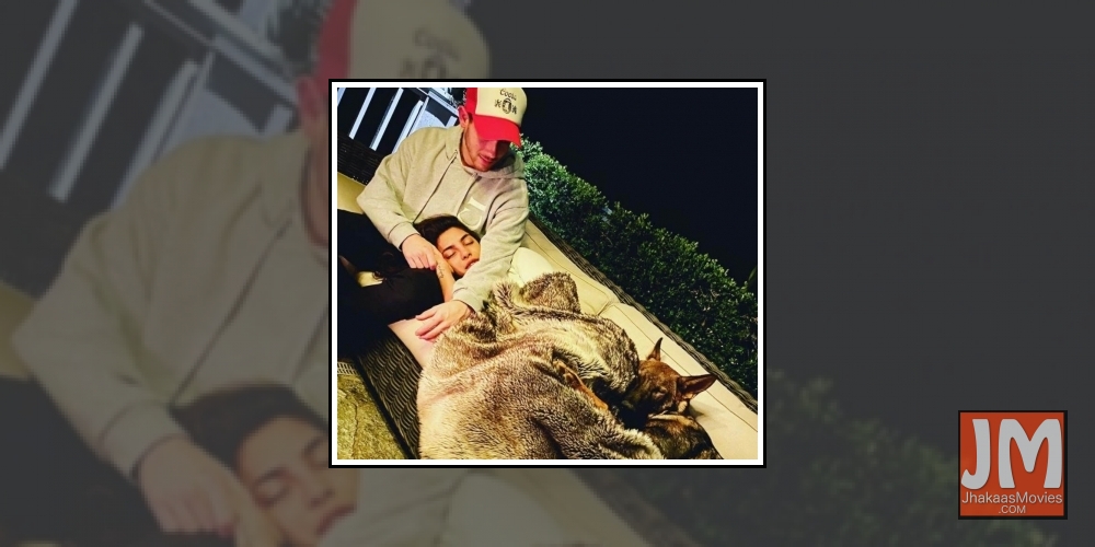 Actress Priyanka Chopra Jonas and her pop star husband Nick Jonas may have self-quarantined in the wake of the coronavirus outbreak, but the couple never misses a chance to engage in PDA on social media.