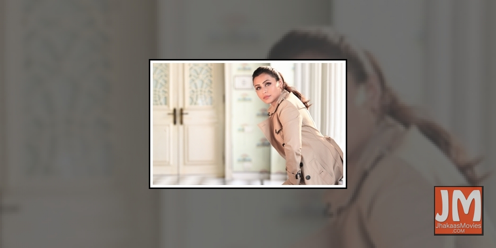 Actress Rani Mukerji.