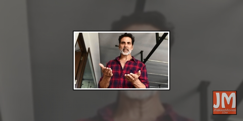 Akshay Kumar can't figure out why some people will not take the concept of lockdown seriously in the time of COVID-19 pandemic, as is apparent in a new video the Bollywood superstar has posted.