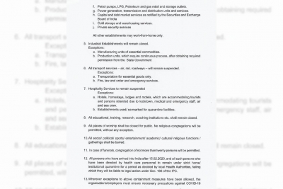 As Prime Minister Narendra Modi announced a nationwide lockdown for 21 days on Tuesday evening to fight the COVID-19 pandemic, B-Town took to social media to express their support and urge citizens to cooperate and stay indoors.