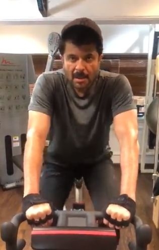 The outbreak of coronavirus has put a halt on normal lives of all people, but it has not stopped actor Anil Kapoor from working out! Anil on Tuesday took to Twitter, where he shared a video of him exercising indoors.