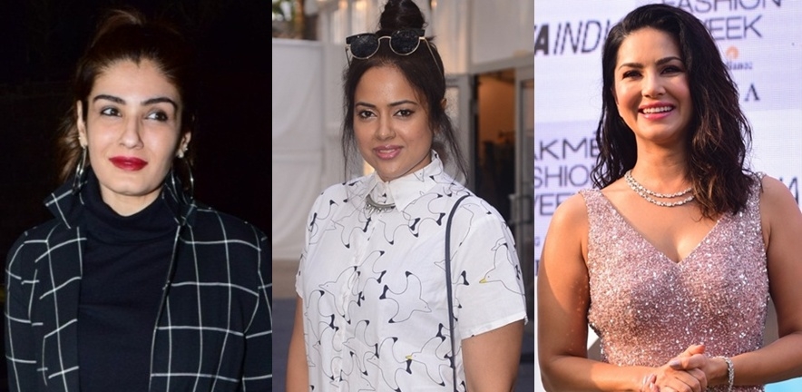 Bolly-moms Raveena, Sameera, Sunny talk childcare, lockdown.