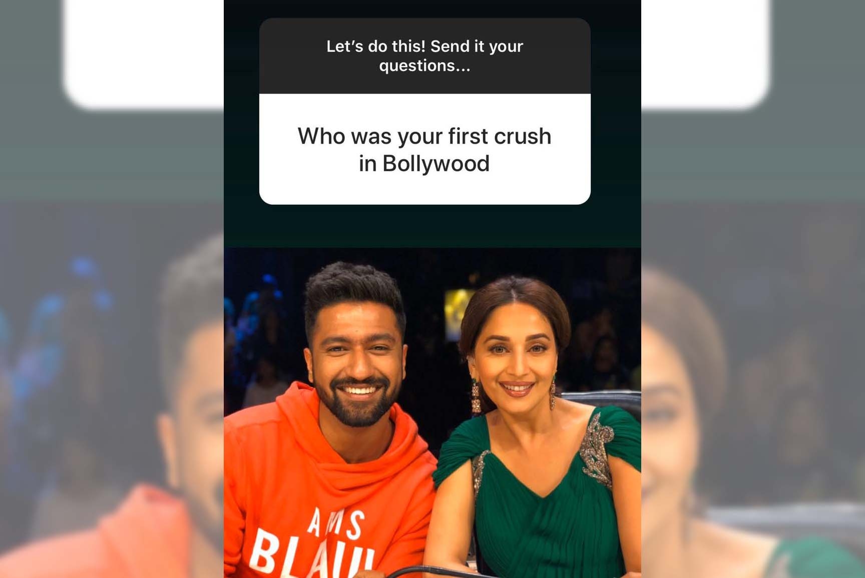 Vicky Kaushalâ€™s first crush was Madhuri Dixit.