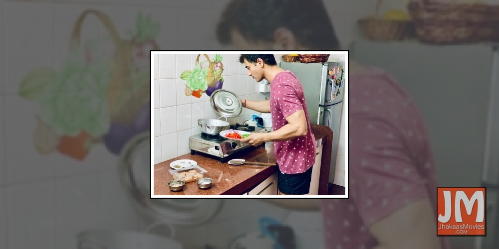 Lockdown diaries: Siddhaanth Vir Surryavanshi turns personal chef for wife, kids.