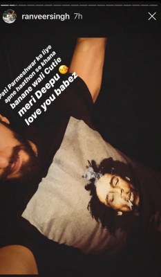 Deepika turns Masterchef for hubby Ranveer