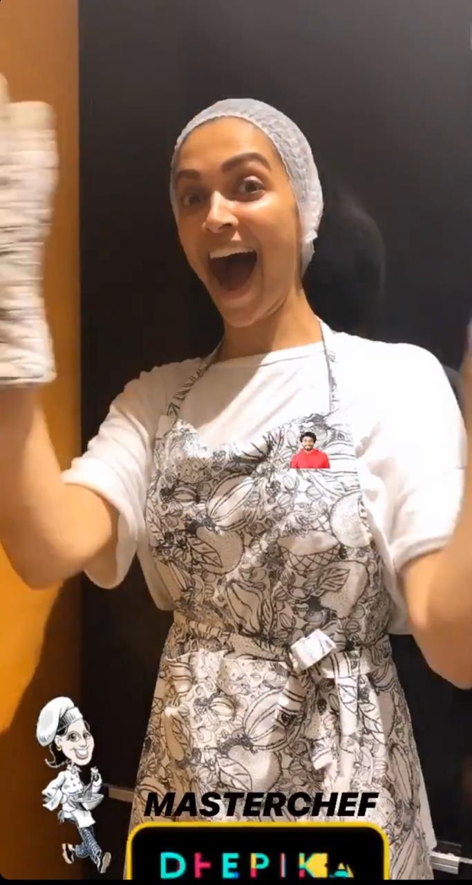 Deepika turns Masterchef for hubby Ranveer