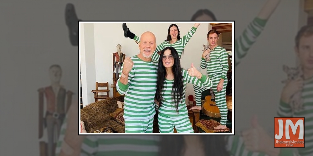 Bruce Willis, Demi Moore self-isolate together.