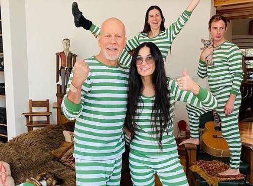 Bruce Willis, Demi Moore self-isolate together.