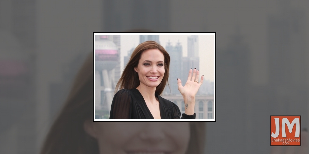 Actress Angelina Jolie.