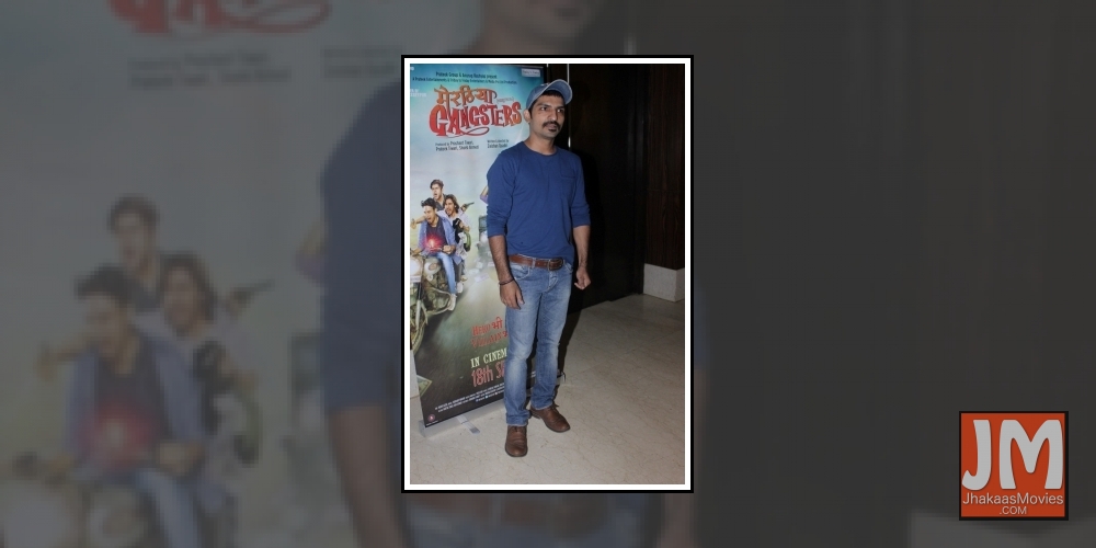 Mumbai: Actor Jatin Sarna during the music launch of film Meeruthiya Gangsters in Mumbai, on Sep 7, 2015.