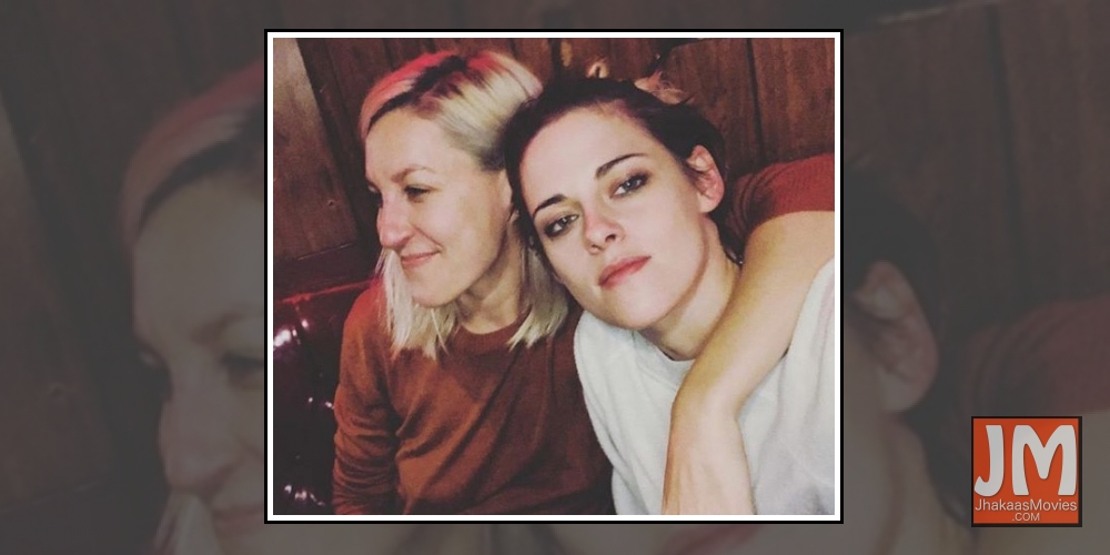 Kristen Stewart's girlfriend posts a mushy pic of the couple.