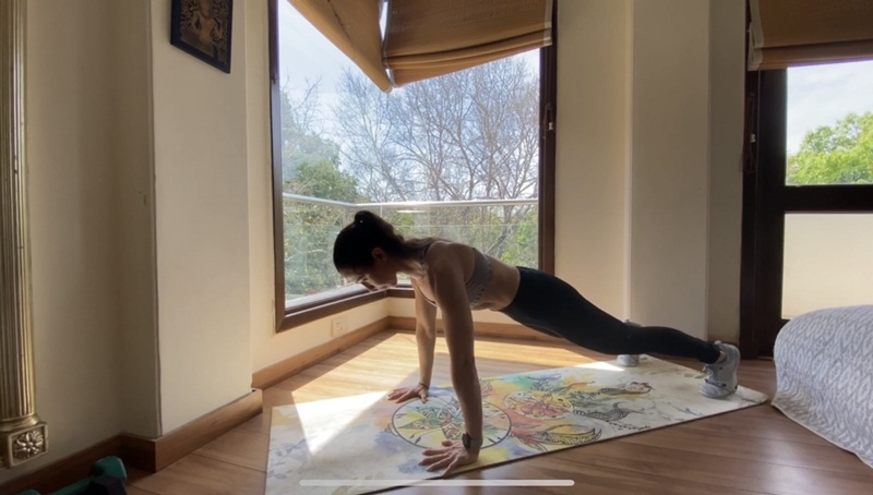 Stretch those back muscles.