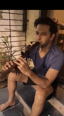 Lockdown diaries: Vatsal Sheth always wanted to learn playing flute.