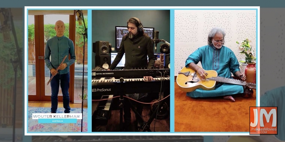 40 musicians from 6 nations regale fans in 190 cities for COVID-19 awareness.