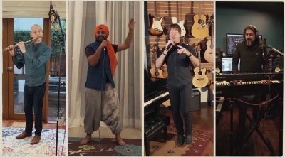 40 musicians from 6 nations regale fans in 190 cities for COVID-19 awareness.