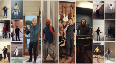 40 musicians from 6 nations regale fans in 190 cities for COVID-19 awareness.