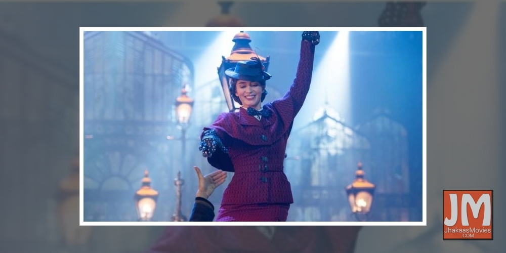 Emily Blunt found it 'medicinal' to sing for 'Mary Poppins Returns'.