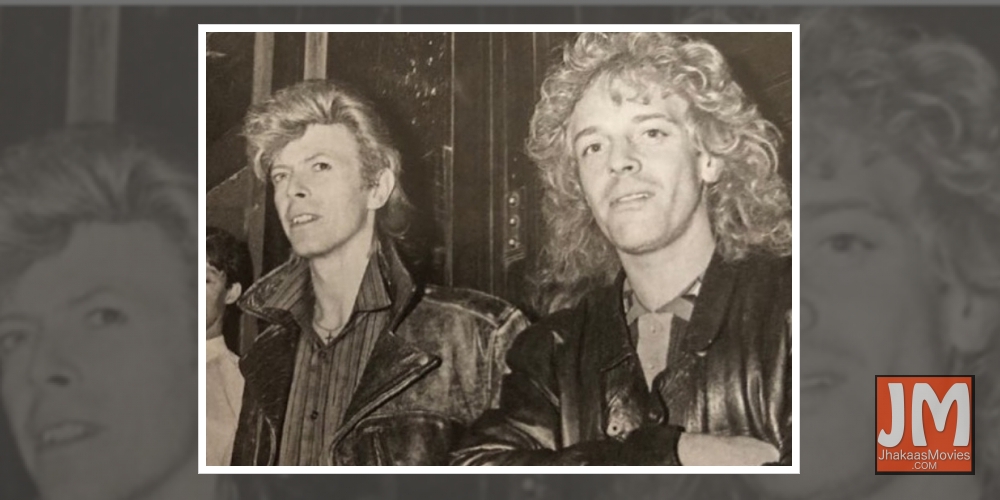 David Bowie saved rocker Peter Frampton from smoke-filled plane.